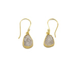 Orecchini pendenti pietra - KLK