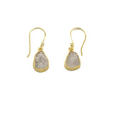 Orecchini pendenti pietra - KLK