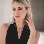 Orecchini pietra sole - KLK