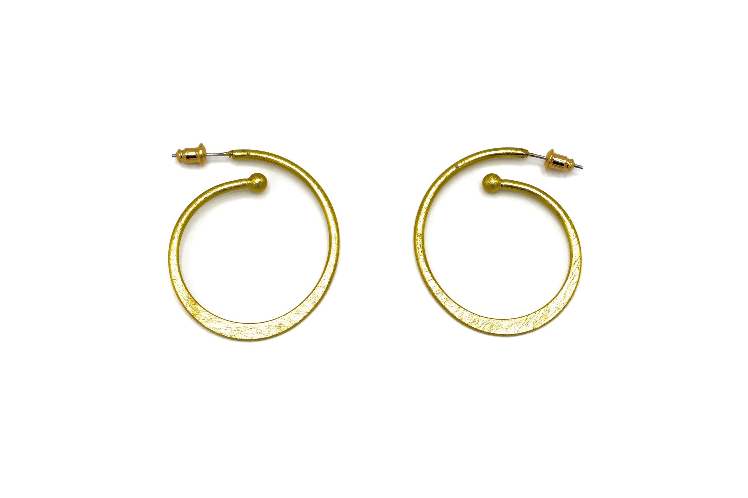 Orecchini semicerchio spirale - KLK