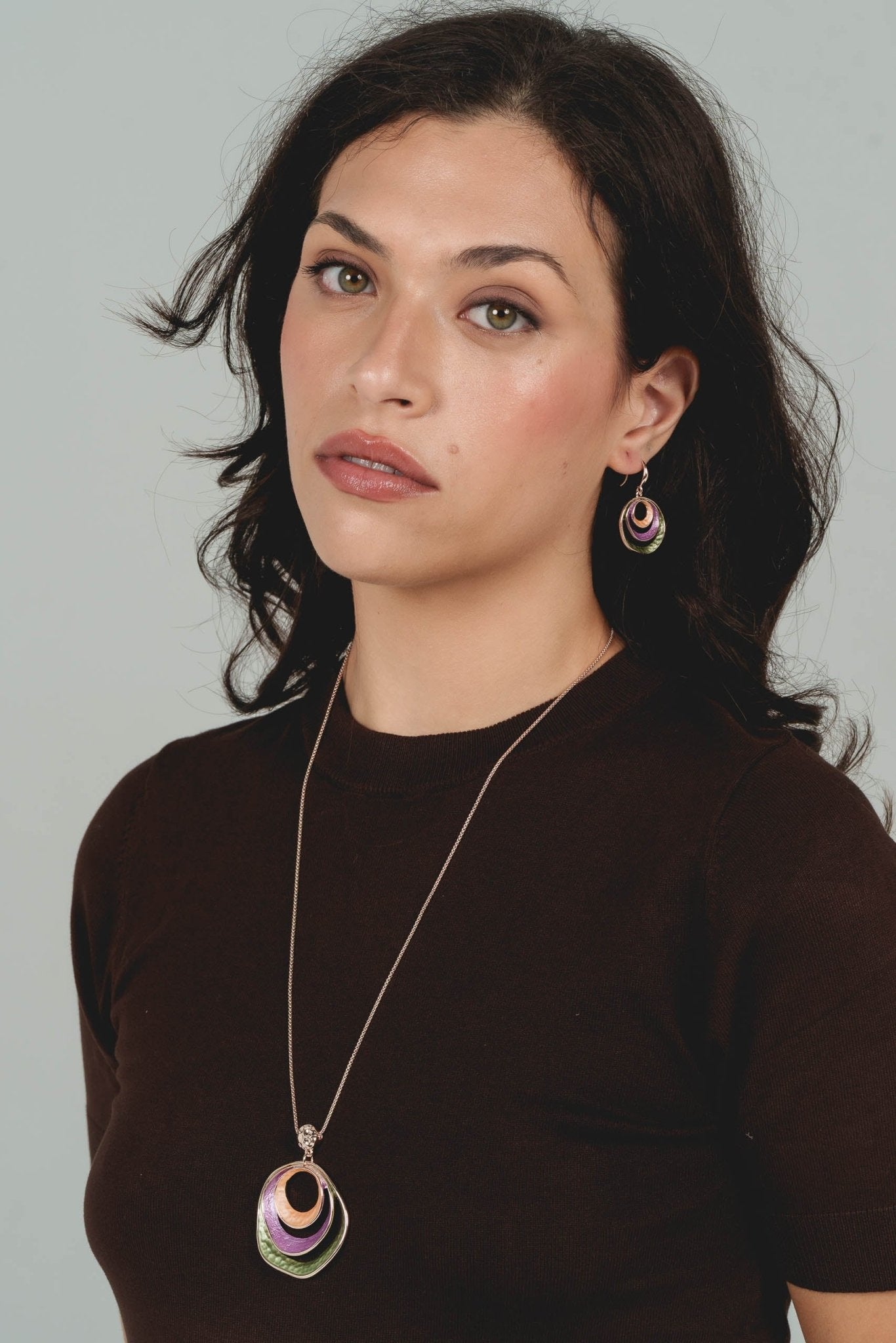 Orecchini tre cerchi - KLK