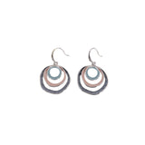 Orecchini tre cerchi - KLK
