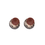 Orecchini tre tondi sovrapposti - KLK