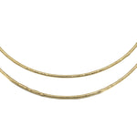 Collarino hand - made doppio filo - KLK