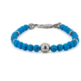 Turquoise men's bracelet