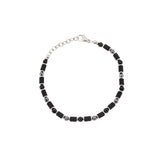 Bracciale cilindri ematite