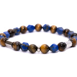 Bracciale palline diaspro e tigre