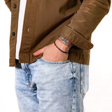 Men's square bracelet