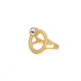 Crystal Circle Ring