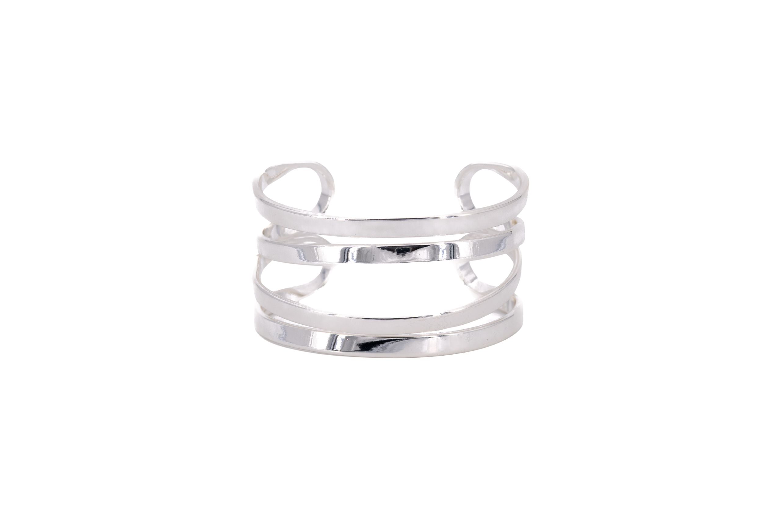 Open curved bracelet 