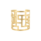 Bracciale alto geometrico