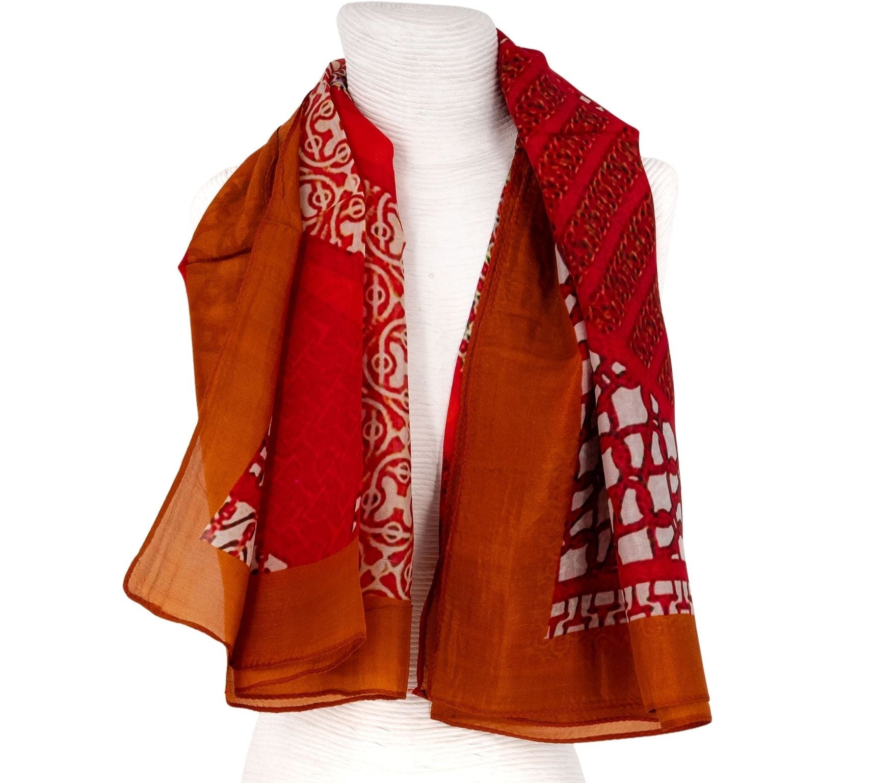 Foulard seta mosaico