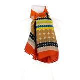 Foulard seta a pois
