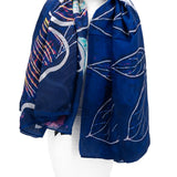 Sciarpa grande seta fiori