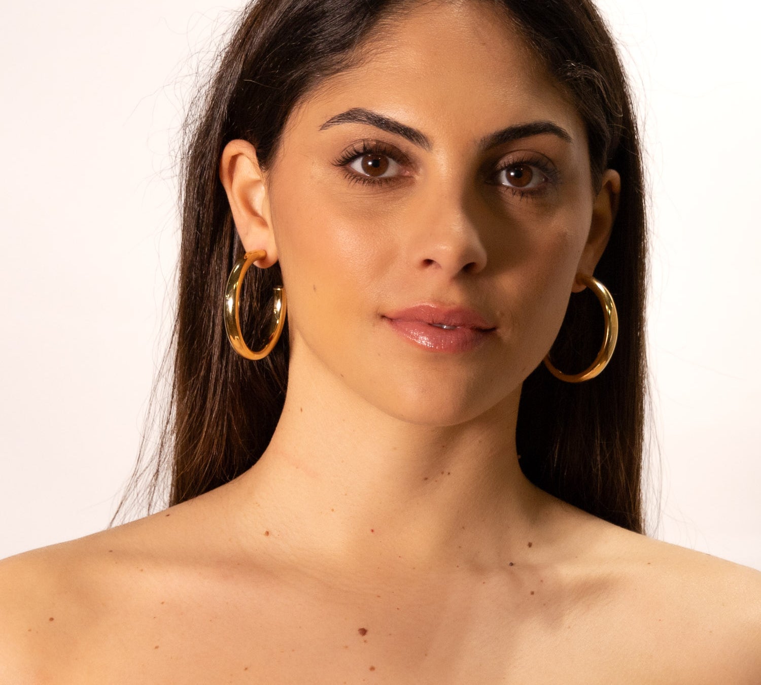 Orecchini semicerchio 50 mm