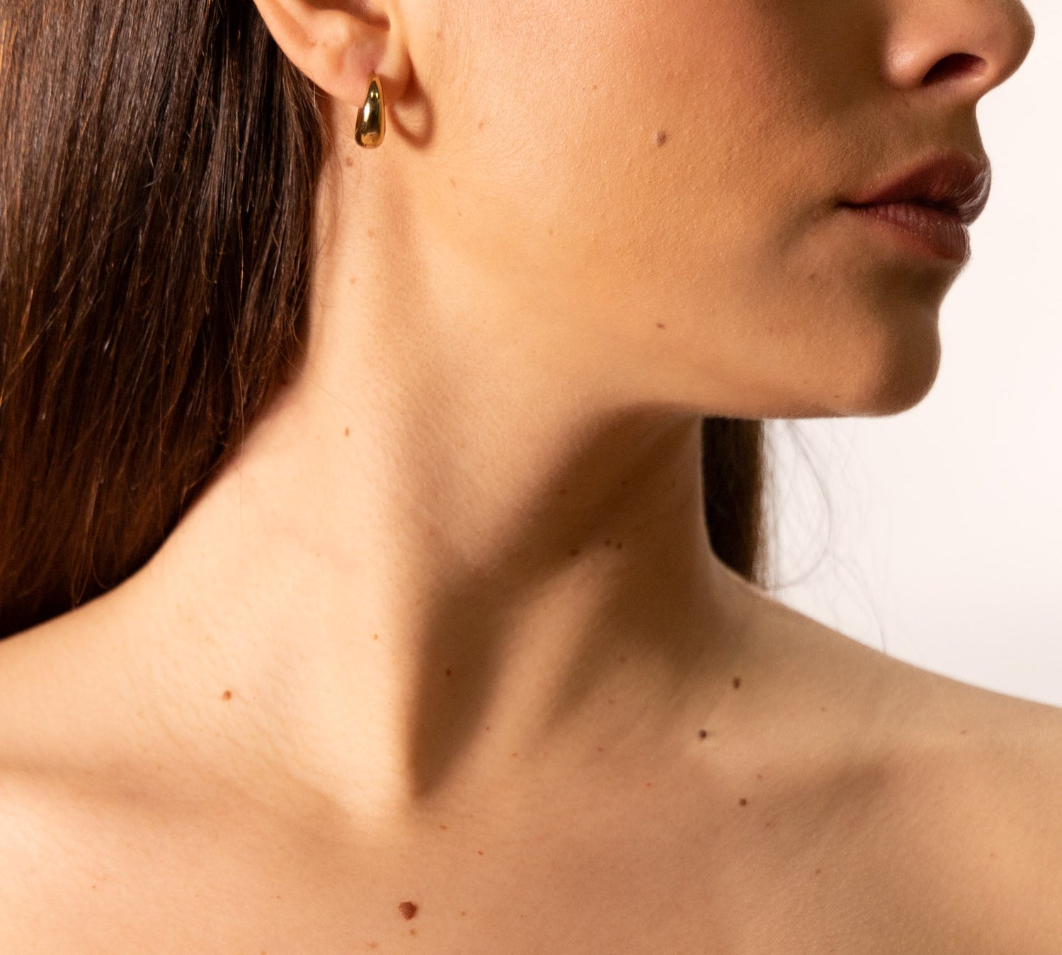 Orecchini cerchio bombato