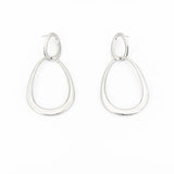 Orecchini doppio ovale