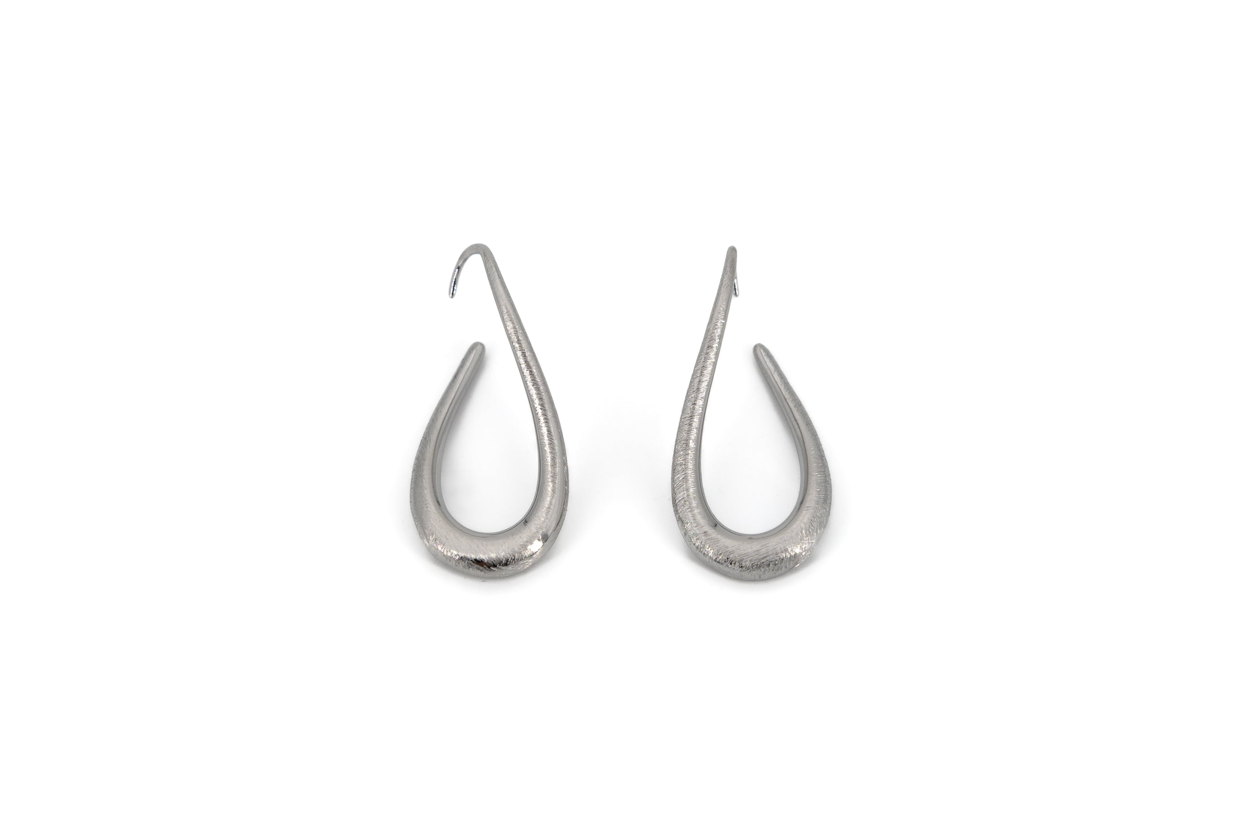 Orecchini uncino stilizzato