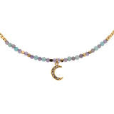 Girocollo pietrine e luna