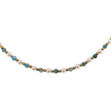 Girocollo pietrine e perle