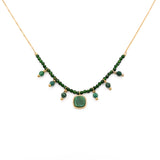 Square stone choker