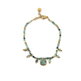 Square stone bracelet