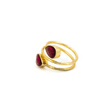 Crystal Drops Ring