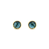 Round Crystal Earrings