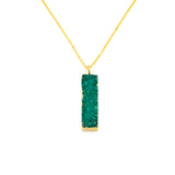 Collana barretta agata