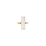 Anello barretta agata