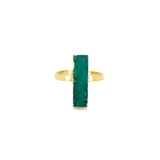 Anello barretta agata
