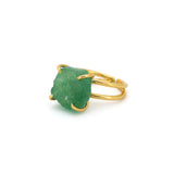 Anello pietra grezza