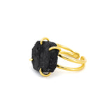 Anello pietra grezza
