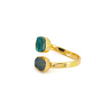 Anello acqua smeraldo
