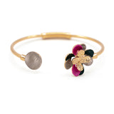 Double flower bracelet