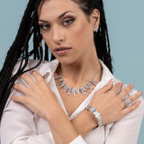 Girocollo multi barrette fine