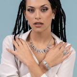 Bracciale multi barrette fine