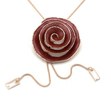 Collana lunga chiocciola