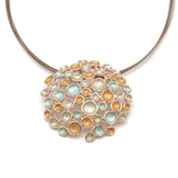 Round dot necklace