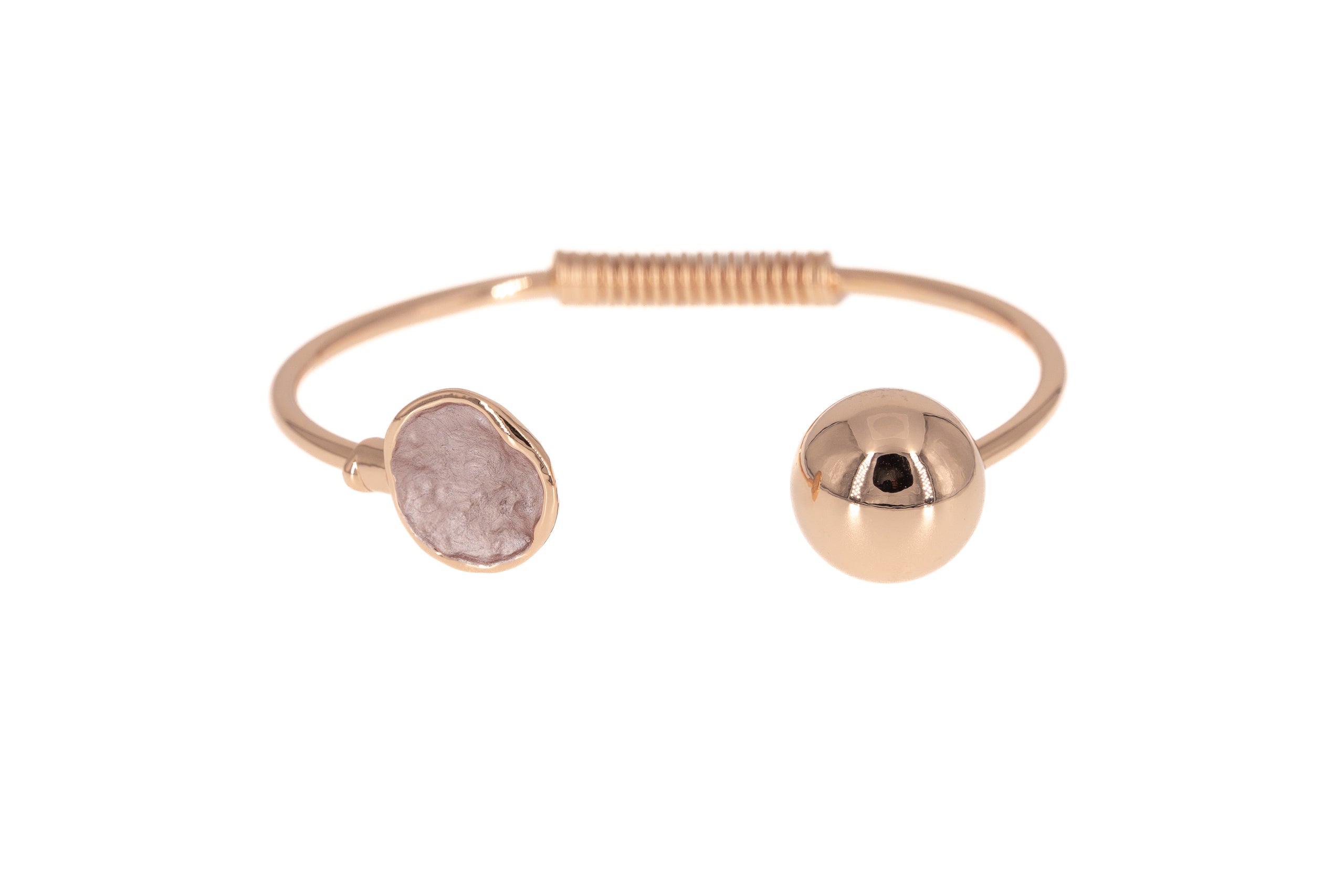 Bracciale piattino pallina