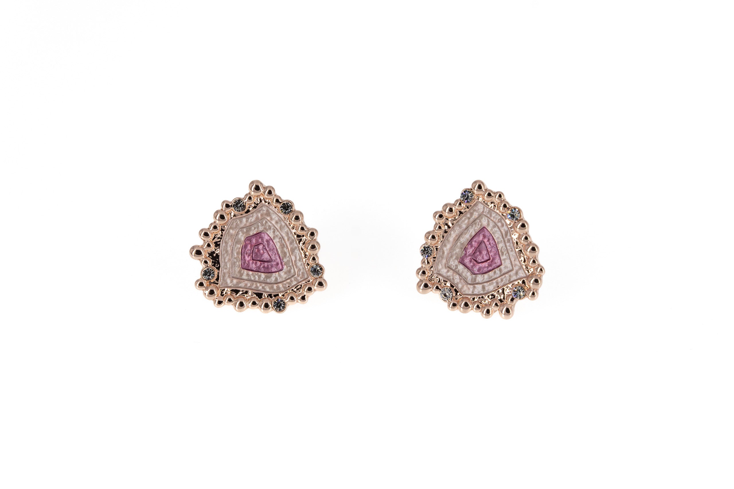 Light Triangle Earrings