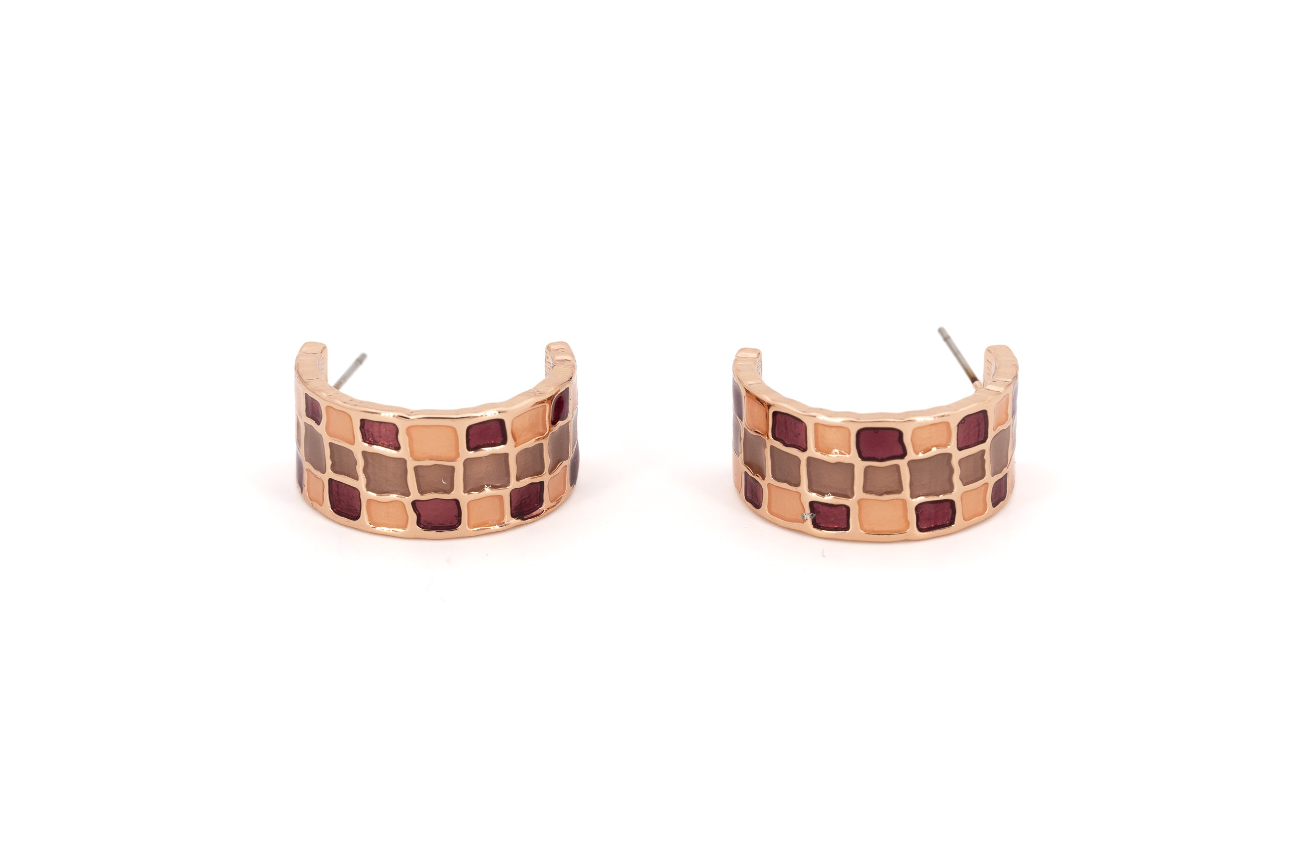 Shiny Mosaic Earrings