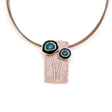 Collana due fiori