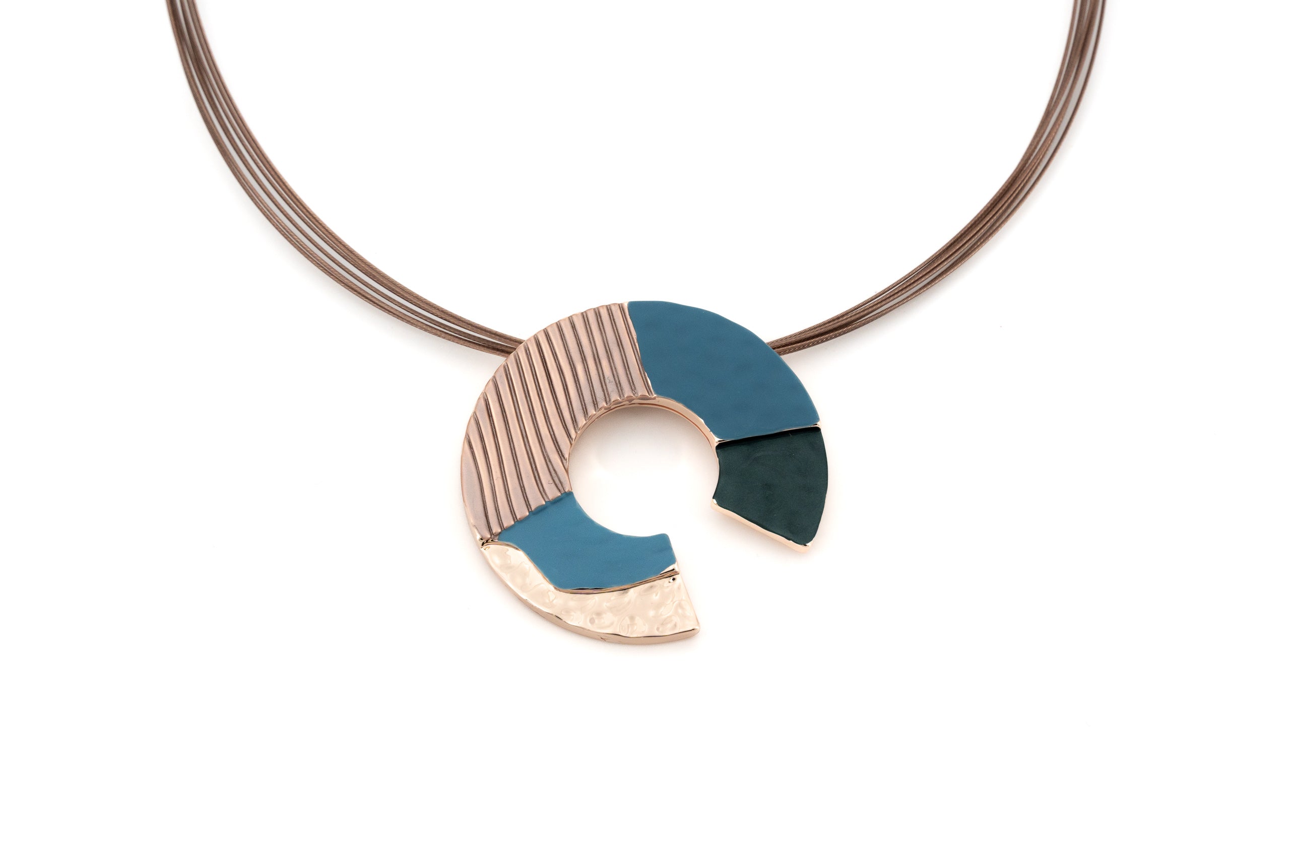 Collana cerchio aperto
