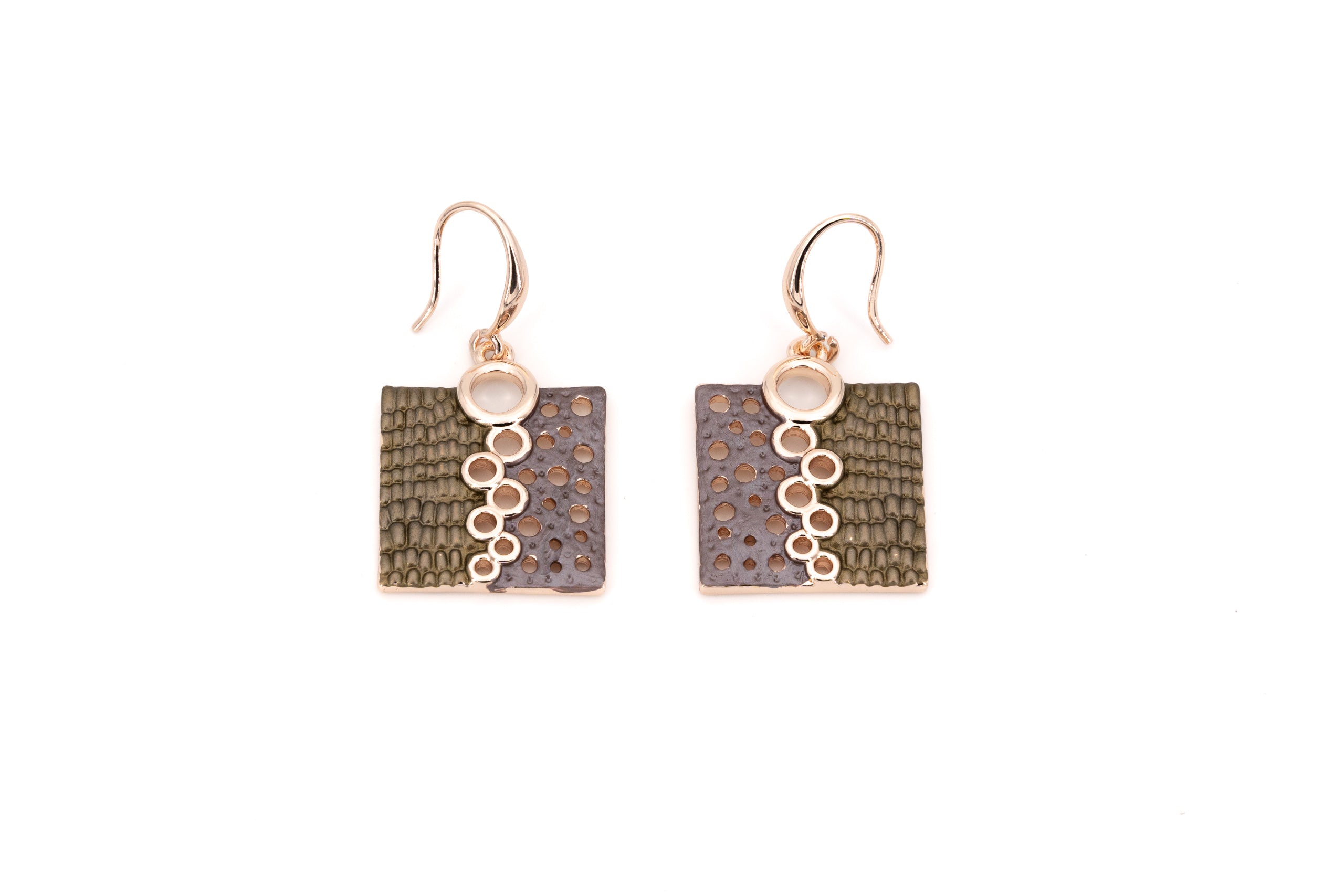 Square Bubble Earrings