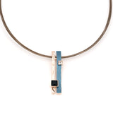Collana doppia barretta