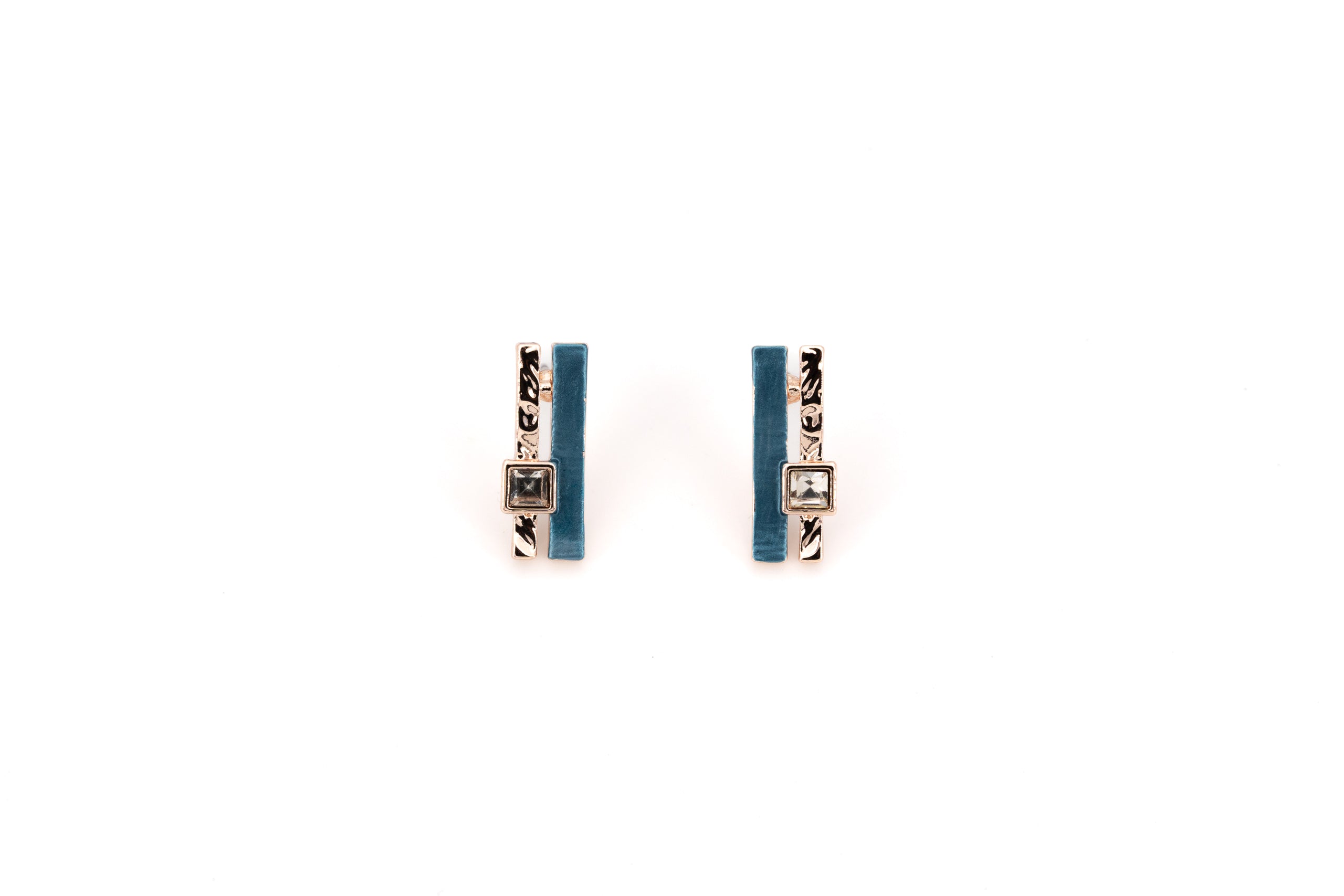 Double bar earrings