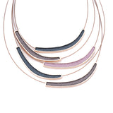 Crescent moon choker