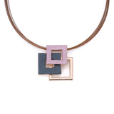 Collana quadrati intersecati