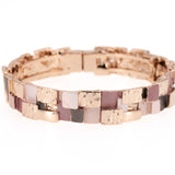 Checkered mosaic bracelet